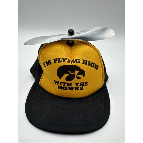 Other - Vintage I'm Flying High With The Hawks Iowa Hawkeyes Trucker Snapback Hat Cap